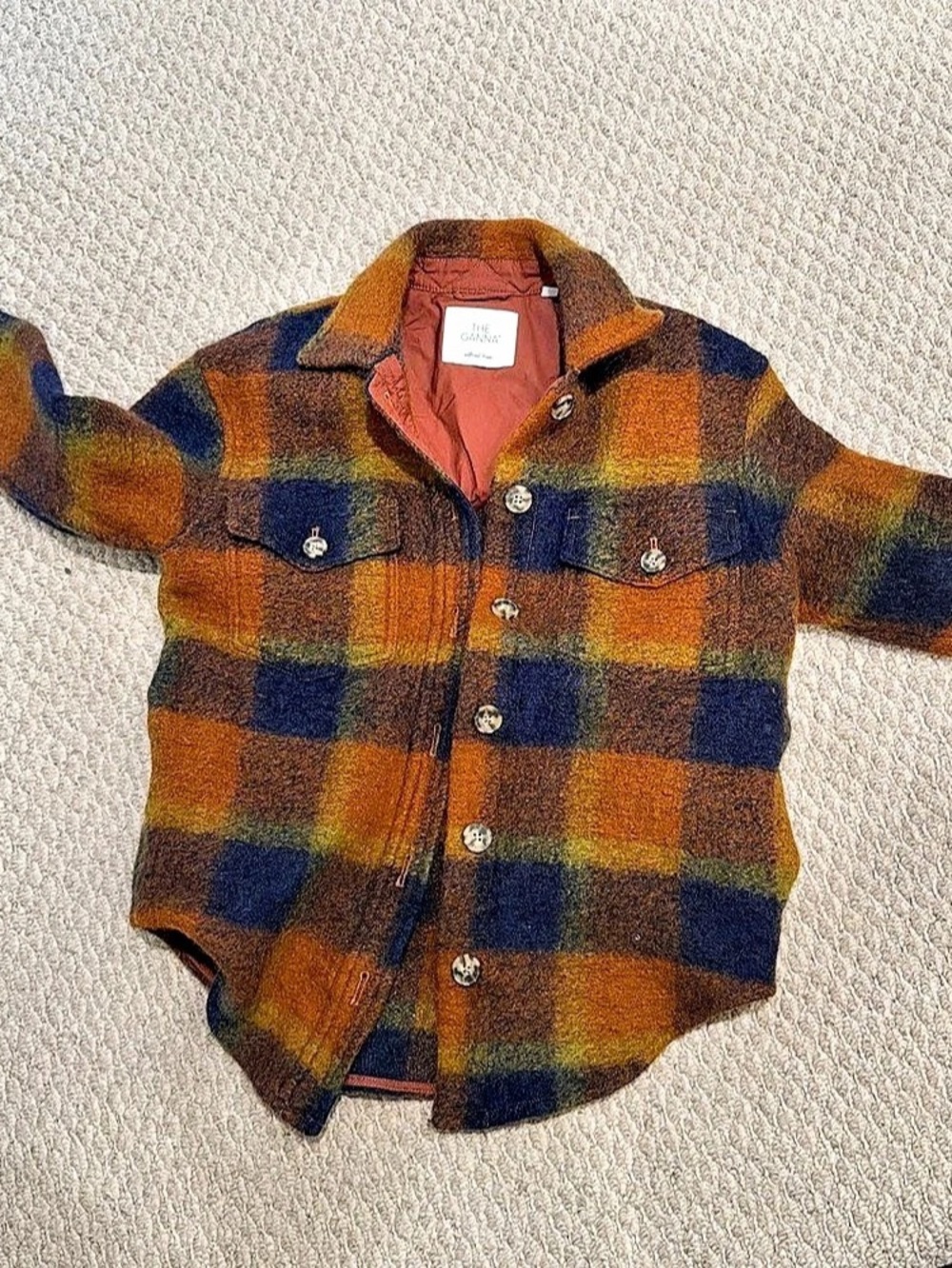 Aritzia Plaid Shacket Size Small